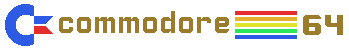 Commodore 64 logo