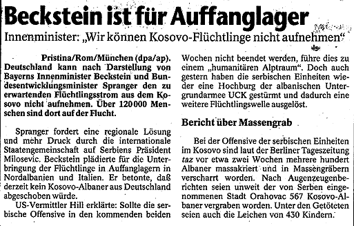 Augsburger Allgemeine 5.8.1998