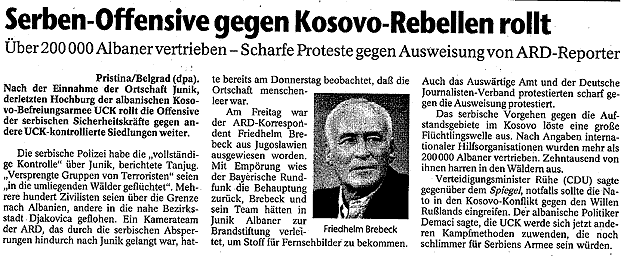 Augsburger Allgemeine 17. August 1998