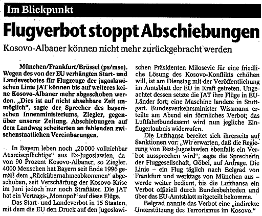 Augsburger Allgemeine  9.9.1998